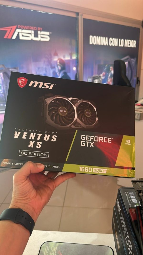 MSI Ventus XS Geforce GTX 1660 Super 6 Gb USADA FULL BOX