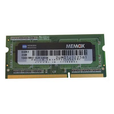 Memoria Ram Generica 2GB 1333 DDR3 SODIMM (Usada sin caja)