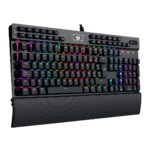 Teclado Redragon Yama Black purple switch spanish K550-1-SP