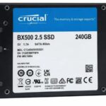 Disco Sólido Ssd Interno Crucial CT240BX500SSD1 240GB negro ( Usado)
