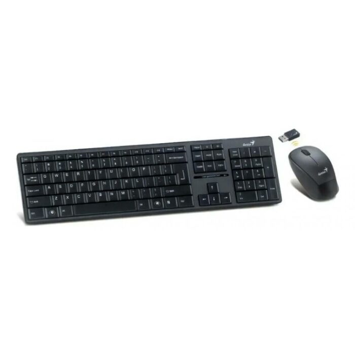 Combo Teclado + Mouse Genius Slimstar 8230 Black