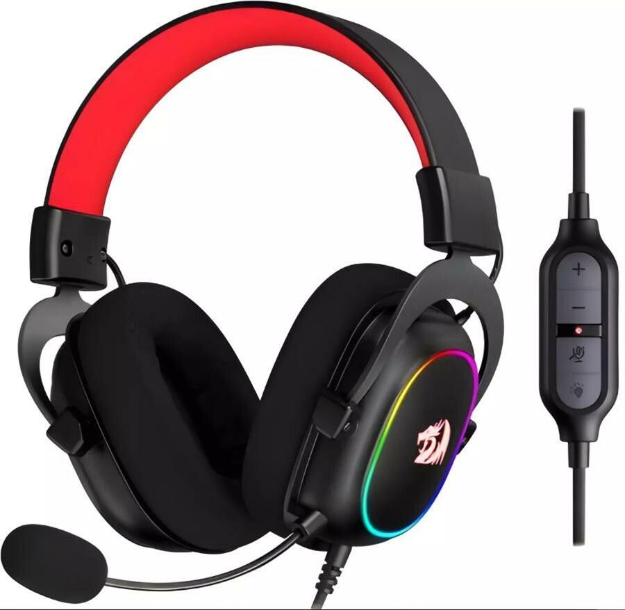 Auricular Redragon Zeus X Black (Usado full box) Auricular Redragon Zeus X Black (Usado full box)